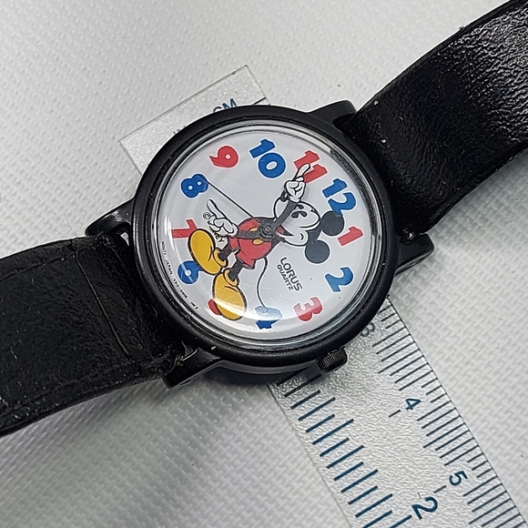 Lorus Mickey Unlimited Watch With Black Band #RMF685 - Picture 9 of 9